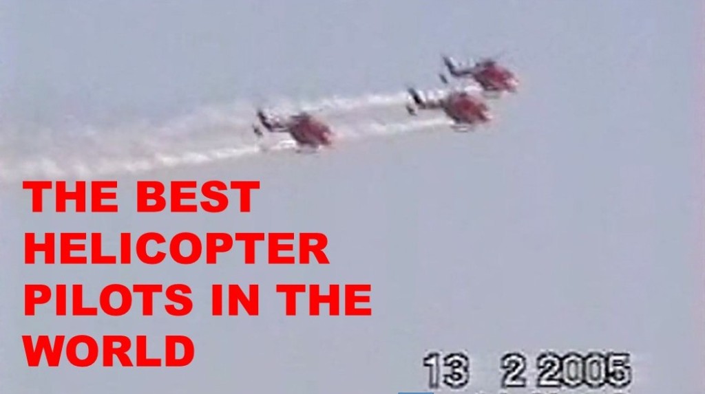 The Best helicopter pilots in the World, The Sarang team of the Indian Air Force – English version